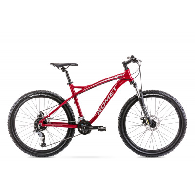 Horský bicykel ROMET RAMBLER FIT 26 2024 L Čerešňovo-strieborná